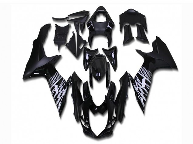 Preto Fosco Carenagem & Plástico GSXR 600 / 750 K11 2011-2021 Preto Fosco Carenagem & Plástico GSXR 600 / 750 K11 2011-2021
