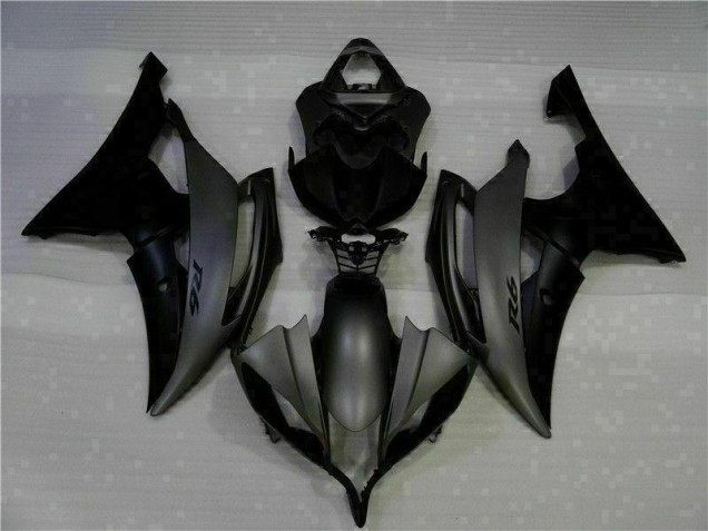 Preto Fosco Carenagem & Plástico R6 2008-2016