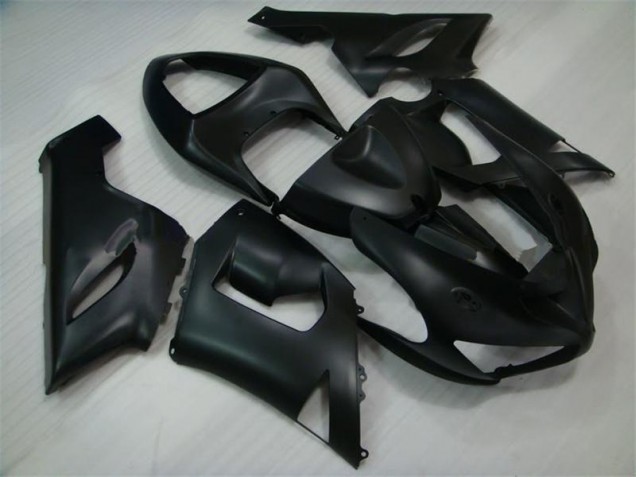 Preto Fosco Carenagem ZX6R 2005-2006 Preto Fosco Carenagem ZX6R 2005-2006
