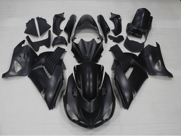 Preto Fosco Carroçaria ZX14R ZZR 1400 2006-2011