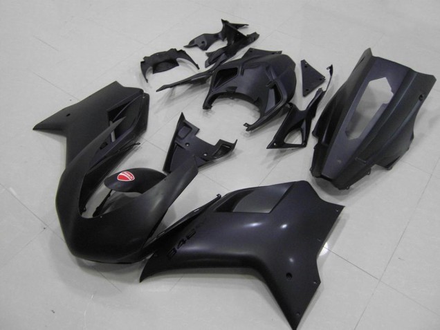 Preto Fosco Corrida Verision Carenagem Ducati 848 1098 1198 2007-2014 Preto Fosco Corrida Verision Carenagem Ducati 848 1098 1198 2007-2014
