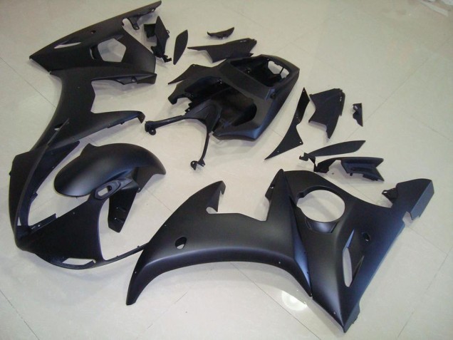 Preto Fosco Plástico R6 2003-2005 Preto Fosco Plástico R6 2003-2005