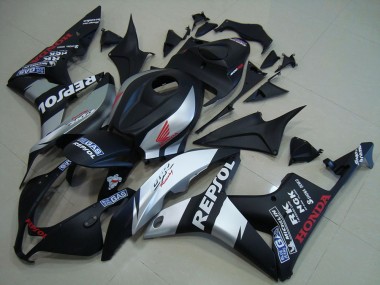 Preto Fosco Prata Repsol Carenagem CBR 600RR 2007-2008