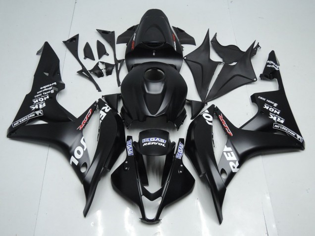 Preto Fosco Repsol Carenagem CBR 600RR 2007-2008