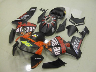 Preto Fosco Rossi Carenagem CBR 600RR 2005-2006