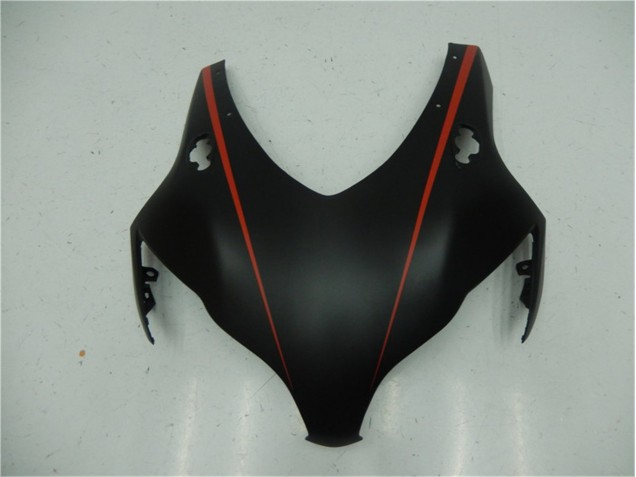 Preto Fosco Vermelho Carenagem CBR 1000RR 2008-2011 Preto Fosco Vermelho Carenagem CBR 1000RR 2008-2011