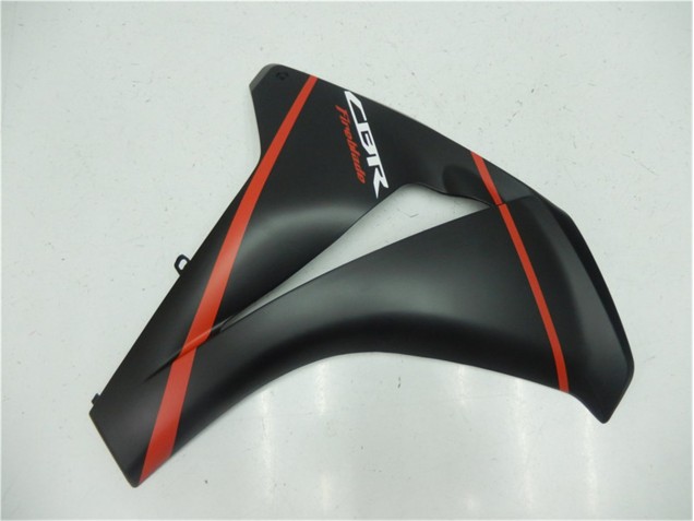 Preto Fosco Vermelho Carenagem CBR 1000RR 2008-2011 Preto Fosco Vermelho Carenagem CBR 1000RR 2008-2011