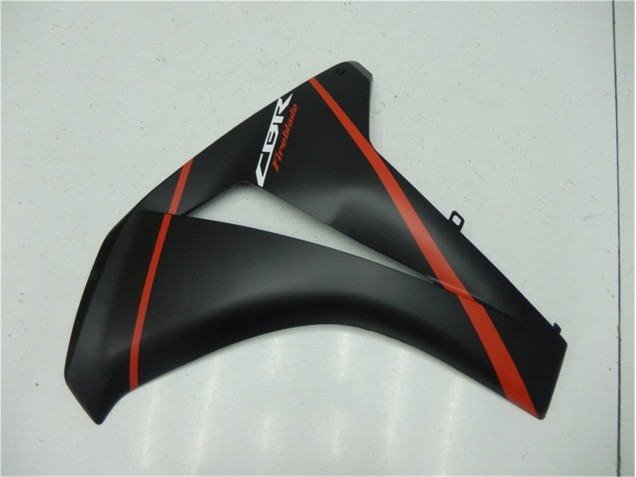 Preto Fosco Vermelho Carenagem CBR 1000RR 2008-2011 Preto Fosco Vermelho Carenagem CBR 1000RR 2008-2011