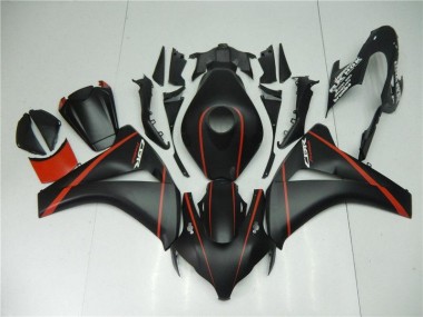 Preto Fosco Vermelho Carenagem CBR 1000RR 2008-2011