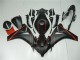 Preto Fosco Vermelho Carenagem CBR 1000RR 2008-2011 Preto Fosco Vermelho Carenagem CBR 1000RR 2008-2011