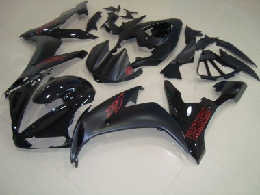Preto Fosco Vermelho Carenagem R1 2004-2006