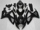 Preto Injeção Kit Carenagem GSXR 600 / 750 K6 2006-2007
