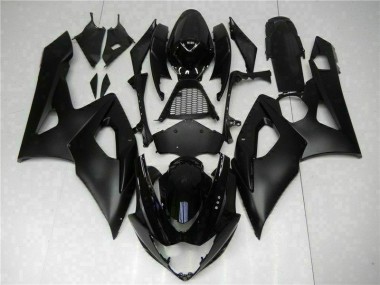 Preto Injeção Kits Carenagem GSXR 1000 K5 2005-2006