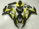Preto Injeção Kits Carenagem GSXR 600 / 750 K6 2006-2007