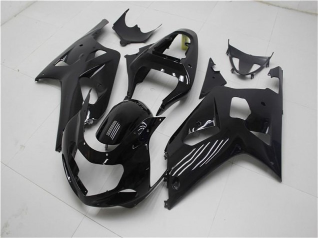 Preto Kit Carenagem GSXR 600 / 750 K1 K2 K3 2001-2003 Preto Kit Carenagem GSXR 600 / 750 K1 K2 K3 2001-2003