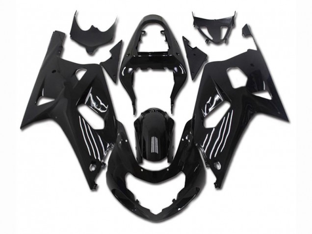 Preto Kit Carenagem GSXR 600 / 750 K1 K2 K3 2001-2003 Preto Kit Carenagem GSXR 600 / 750 K1 K2 K3 2001-2003