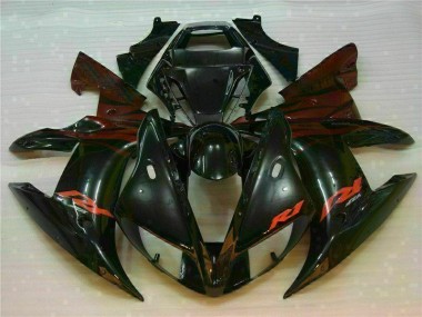 Preto Kit Carenagem R1 2002-2003