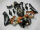 Preto Kit Completo Carenagem CBR 600RR 2005-2006
