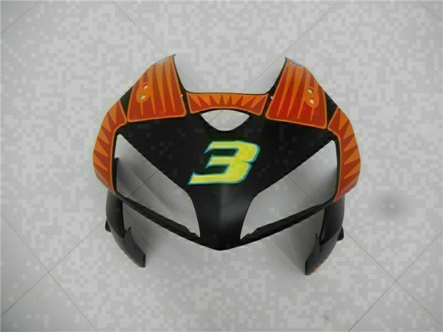 Preto Kit Completo Carenagem CBR 600RR 2005-2006