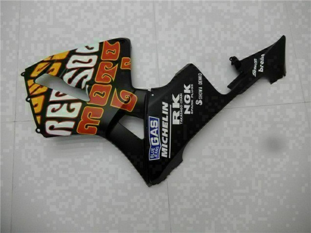 Preto Kit Completo Carenagem CBR 600RR 2005-2006