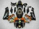 Preto Kit Completo Carenagem CBR 600RR 2005-2006