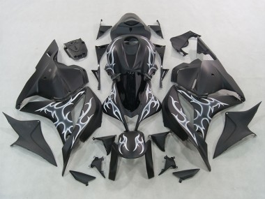 Preto Kit Completo Carenagem CBR 600RR 2007-2008