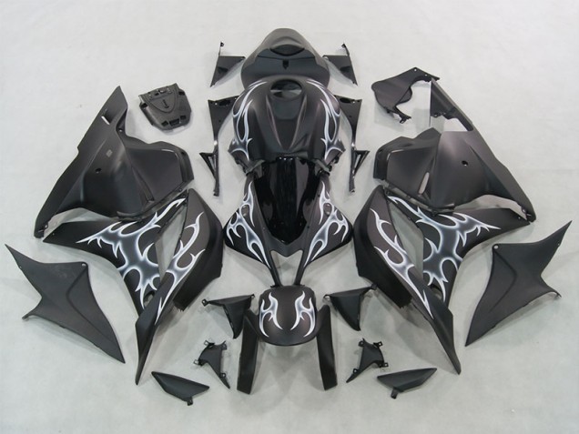 Preto Kit Completo Carenagem CBR 600RR 2007-2008 Preto Kit Completo Carenagem CBR 600RR 2007-2008