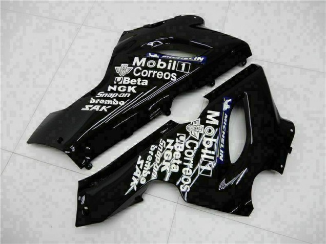 Preto Kit Completo Carenagem ZX6R 2005-2006