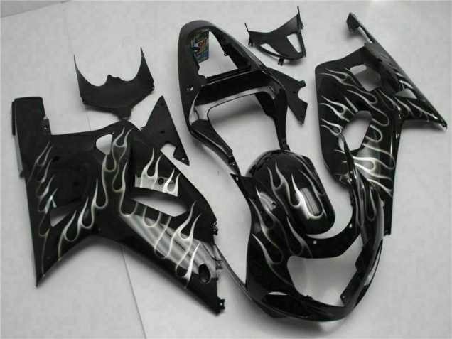 Preto Kits Carenagem GSXR 600 / 750 K1 K2 K3 2001-2003 Preto Kits Carenagem GSXR 600 / 750 K1 K2 K3 2001-2003