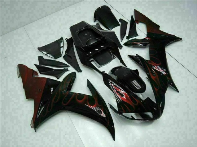 Preto Kits Carenagem R1 2002-2003 Preto Kits Carenagem R1 2002-2003