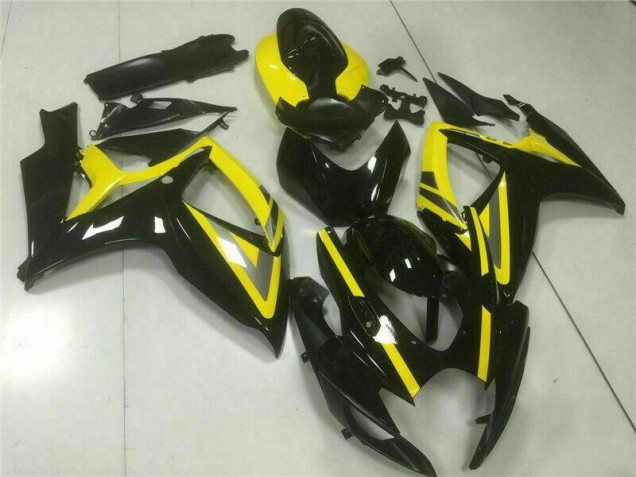 Preto Kits Completo Carenagem GSXR 600 / 750 K6 2006-2007 Preto Kits Completo Carenagem GSXR 600 / 750 K6 2006-2007
