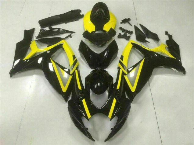 Preto Kits Completo Carenagem GSXR 600 / 750 K6 2006-2007 Preto Kits Completo Carenagem GSXR 600 / 750 K6 2006-2007