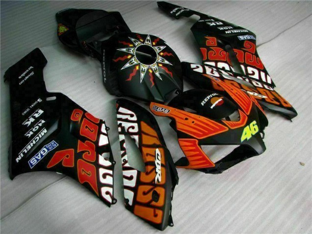 Preto Laranja Carenagem & Plástico CBR 1000RR 2004-2005