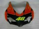 Preto Laranja Carenagem & Plástico CBR 1000RR 2004-2005