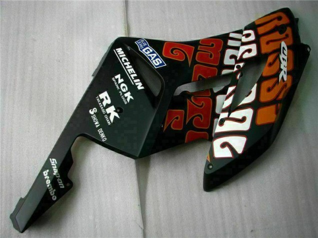 Preto Laranja Carenagem & Plástico CBR 1000RR 2004-2005