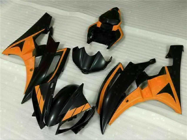 Preto Laranja Carenagem R6 2006-2007 Preto Laranja Carenagem R6 2006-2007