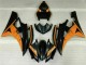 Preto Laranja Carenagem R6 2006-2007 Preto Laranja Carenagem R6 2006-2007
