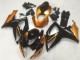 Preto Laranja Carroçaria GSXR 600 / 750 K6 2006-2007