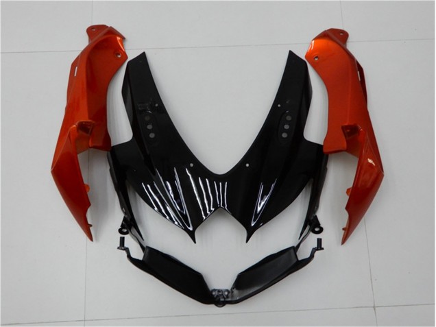 Preto Laranja Cinzento Carenagem GSXR 600 / 750 K8 2008-2010