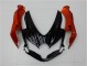 Preto Laranja Cinzento Carenagem GSXR 600 / 750 K8 2008-2010