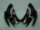 Preto Laranja Plástico GSXR 600 / 750 K6 2006-2007 Preto Laranja Plástico GSXR 600 / 750 K6 2006-2007