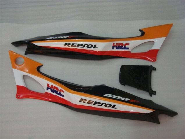 Preto Laranja Repsol Abs Kit Completos Carenagem CBR 600 F3 1995-1998 Preto Laranja Repsol Abs Kit Completos Carenagem CBR 600 F3 1995-1998