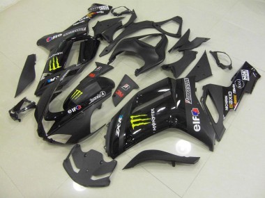 Preto Monster Carenagem ZX6R 2007-2008