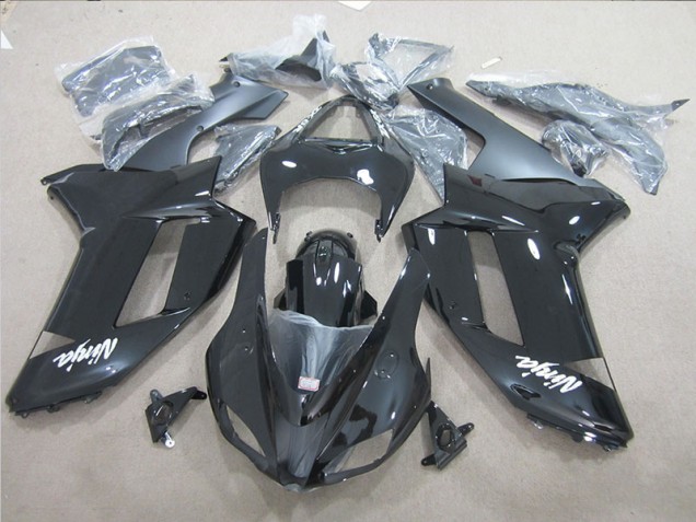 Preto Ninja Carenagem ZX6R 2007-2008 Preto Ninja Carenagem ZX6R 2007-2008