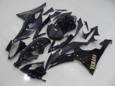 Preto & Ouro Adesivo Carenagem R6 2008-2016