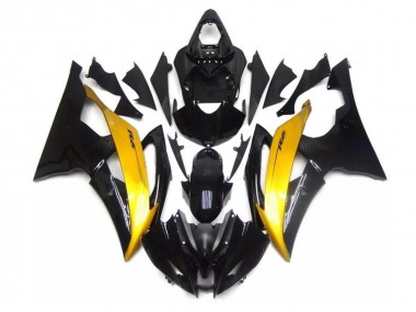 Preto Ouro Carenagem R6 2008-2016