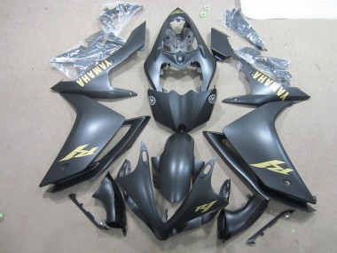 Preto Ouro Decalque Abs Plásticos R1 2007-2008