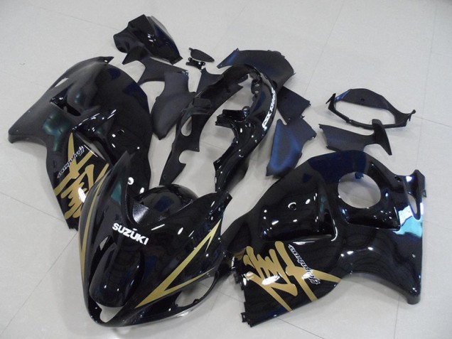 Preto Ouro Decalque Carenagem GSXR 1300 Hayabusa 1996-2007 Preto Ouro Decalque Carenagem GSXR 1300 Hayabusa 1996-2007
