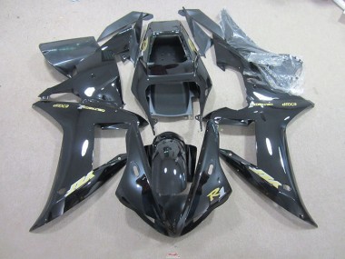 Preto Ouro Decalque Carenagem R1 2002-2003