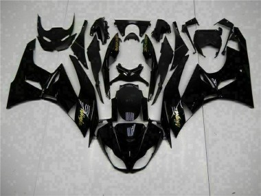 Preto Ouro Ninja Carenagem ZX6R 2009-2012